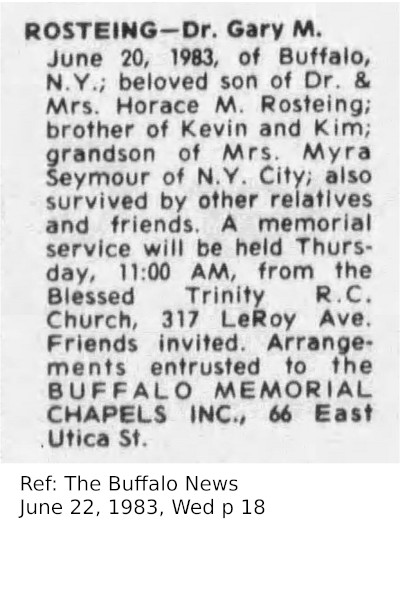 Gary's Obituary