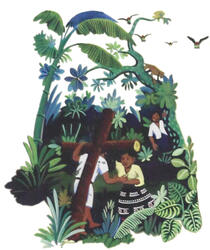 Jesus Meets his Mother