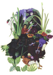 Jesus laid in the Sepulcher