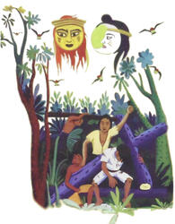 Simon helps Jesus